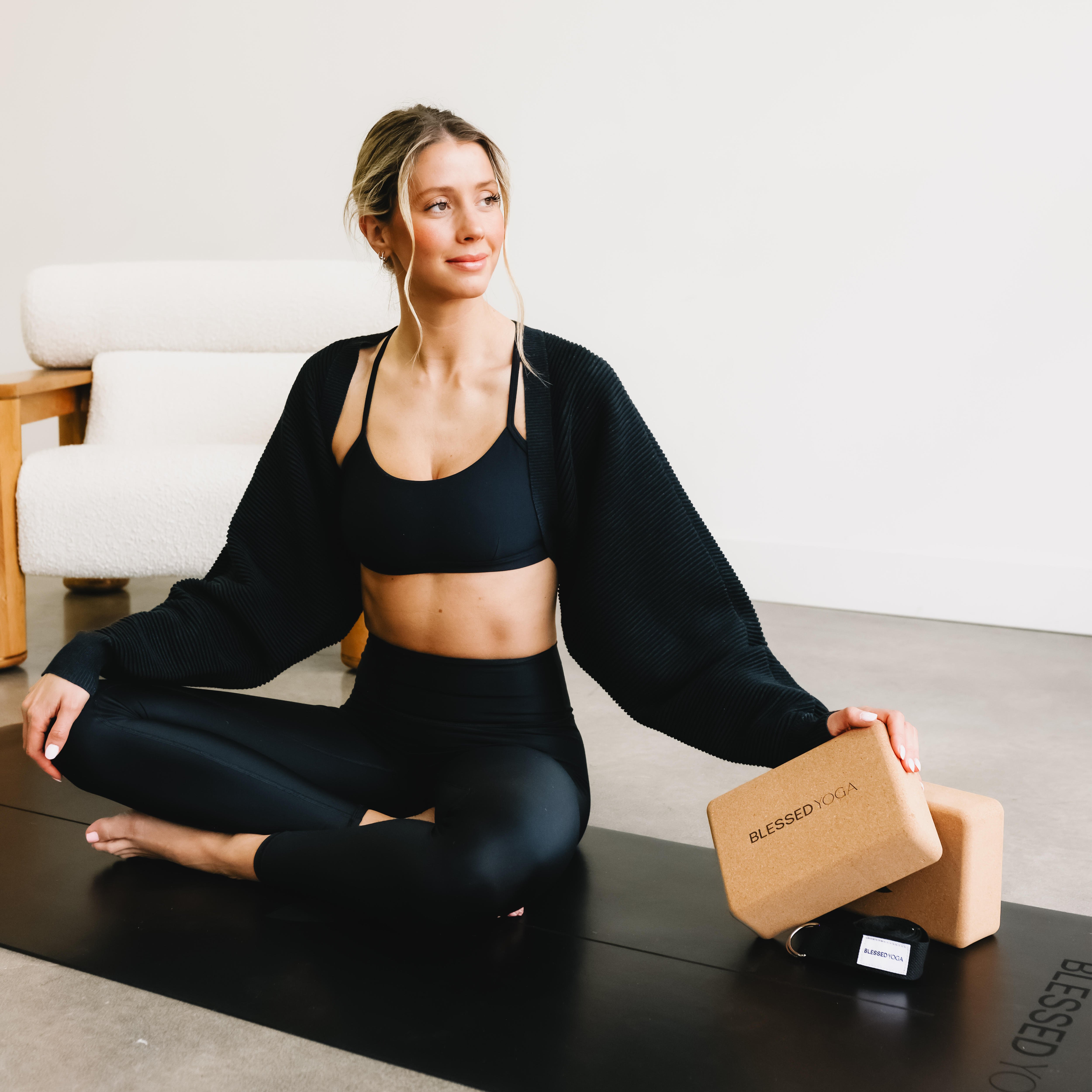 Onyx - Blessed Yoga Organic Strap