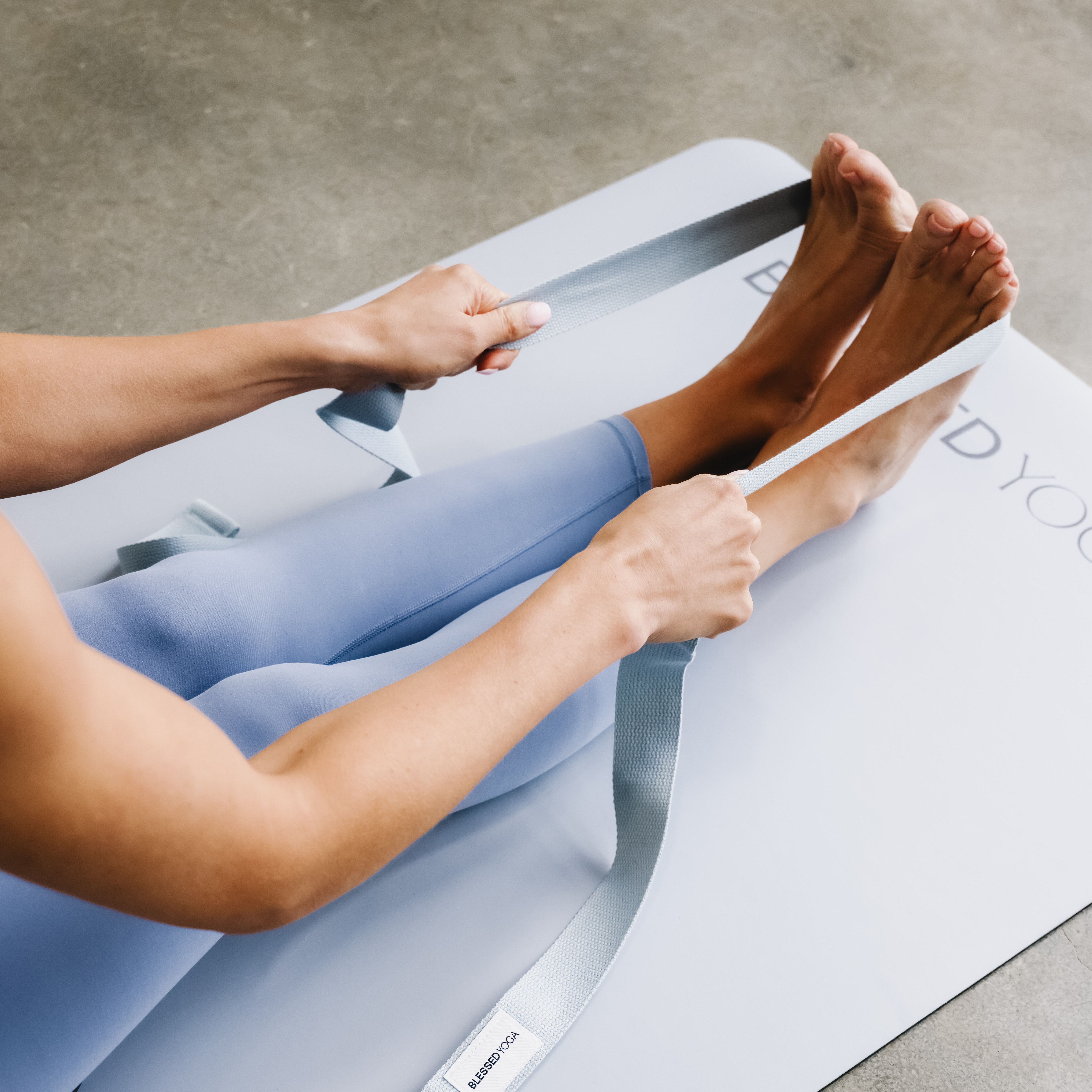 Mist - Blessed Yoga Organic Strap